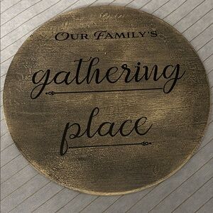 Lazy Susan - gathering place